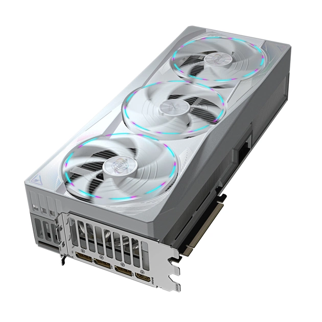 Відеокарта GIGABYTE GeForce RTX5090 32GB AORUS MASTER ICE (GV-N5090AORUSM ICE-32GD) - зображення 8