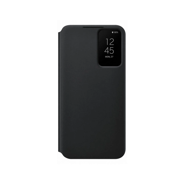 Чохол до мобільного телефона Samsung Smart Clear View Cover Galaxy S22 Plus Black (EF-ZS906CBEGRU) - зображення 1