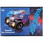 Альбом для малювання Kite Hot Wheels скоба 12 аркушів 4 дизайни (HW21-241) - зменшене зображення 3
