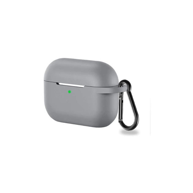 Чохол для навушників BeCover Silicon для Apple AirPods Pro Gray (704481) - зображення 1