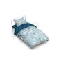 Постільна білизна Home Line Гінго білоба сіро-блакитний, бязь, полуторний (161418) - уменьшенное изображение 1