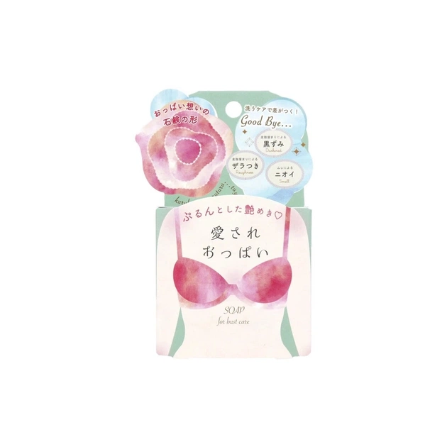 Твердое мыло Pelican Beloved Boobs Soap Для нежной кожи груди 70 г (4976631478562) - изображение 1