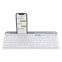 Клавіатура Logitech K580 Slim Multi-Device Bluetooth UA Off-White (920-010623) - зменшене зображення 1
