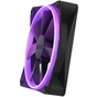 Кулер до корпусу NZXT F120RGB Single (Black) (RF-R12SF-B1) - зменшене зображення 3