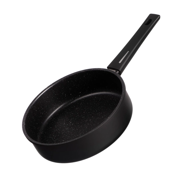 Сковорода Ardesto Gemini Gourmet Andria, 24см, алюміній, чорний (AR1924GMG) - picture 1