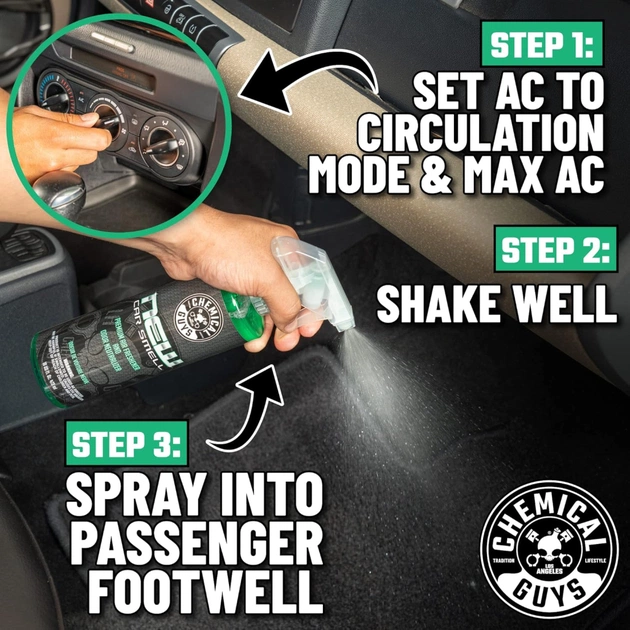 Ароматизатор для автомобіля Chemical Guys New Car Smell 473мл (AIR10116) - picture 3