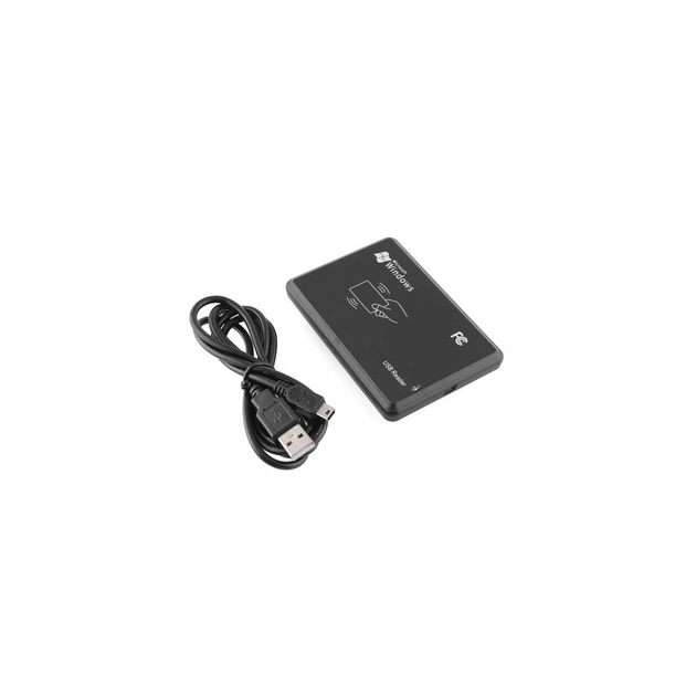 Зчитувач безконтактних карт Voltronic 125kHz, EM-Marine, 10-значний номер (Hex), USB (Hex) - зображення 1