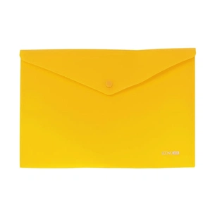 Папка - конверт Economix А4 180 мкм, непрозора, фактура "помаранч", жовта (E31305-55) зображення 1