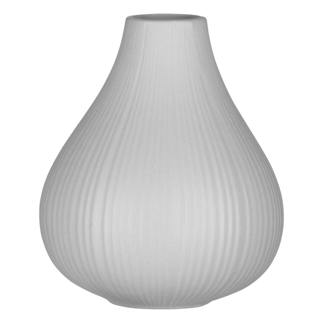 Ваза Ardesto Lucca, 13х15.5см, порцеляна, сірий (AR3802G) - picture 1