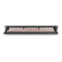Патч-панель 19" 24xRJ-45 STP cat.6a, 1U, black Digitus (DN-91624S-EA-B) - уменьшенное изображение 2