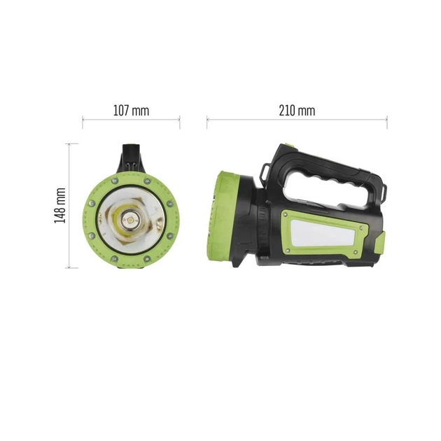 Фонарь EMOS P2316 LED+ COB LED 850 лм 8000 мАг (P2316) - изображение 10