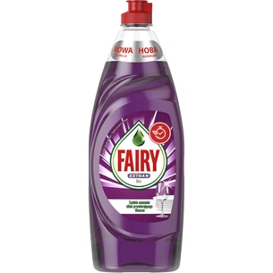 Засіб для ручного миття посуду Fairy Екстра+ Бузок 650 мл (8006540355305) зображення 1