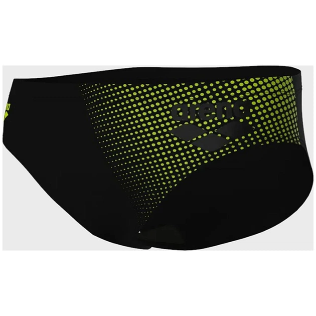 Плавки Arena Foggy Dots Swim Briefs 008482-506 чорний, жовтий 100 (3468337530909) - зображення 8