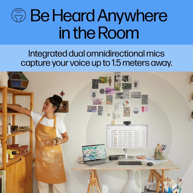 Веб-камера HP 620 FHD (6Y7L2AA) - picture 11