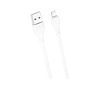 Дата кабель USB 2.0 AM to Lightning 2.0m 2.1A white XO (CB-200UL) - зменшене зображення 1