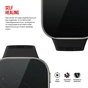 Плівка захисна Armorstandart hydrogel Amazfit Bip Max 6 pcs (ARM92790) - зменшене зображення 3