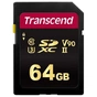 Карта пам'яті Transcend 64GB SDXC class 10 UHS-II U3 V90 MLC (TS64GSDC700S) - зменшене зображення 1