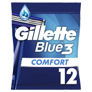 Бритва Gillette Blue 3 Plus Comfort 12 шт. (8700216148092) picture 1