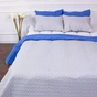 Покривало MirSon набір Dream Line №7112 Blue perfection 150х210 + наволочка 50х70 (2200005623954) - зменшене зображення 9