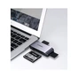 Зчитувач флеш-карт USB-A 3.0 to TF/SD/CF/MS Multifunction Card Reader Multi-Read Ugreen (50541) - зменшене зображення 2