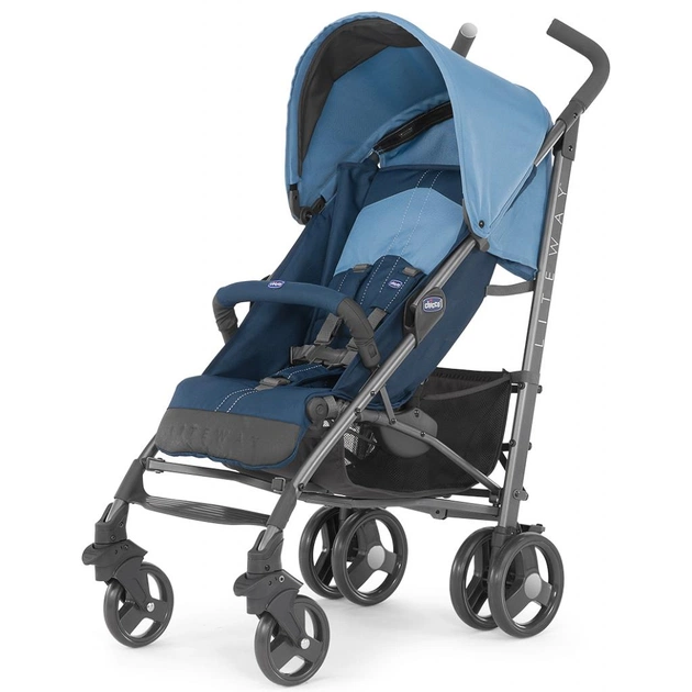 Коляска Chicco Lite Way Top Stroller Blue (79547.80) - изображение 1