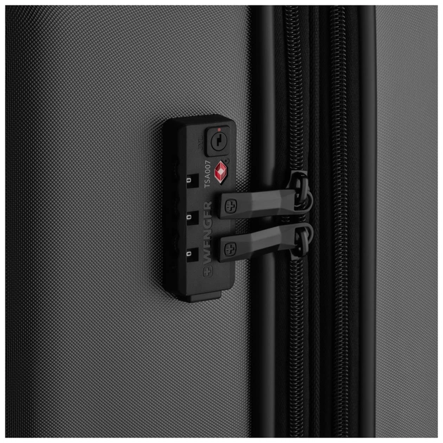Валіза Wenger Oryson, велика, пластик, 4 колеса, сіра (653210) - зображення 9
