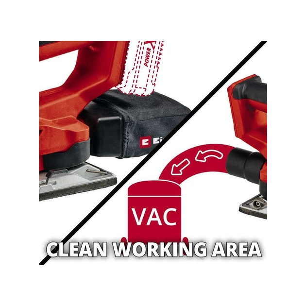 Шліфувальна машина Einhell TE-OS 18/230 Li - Solo, PXC, 18В, 230х115 мм (без АКБ та ЗП) (4460720) - изображение 3