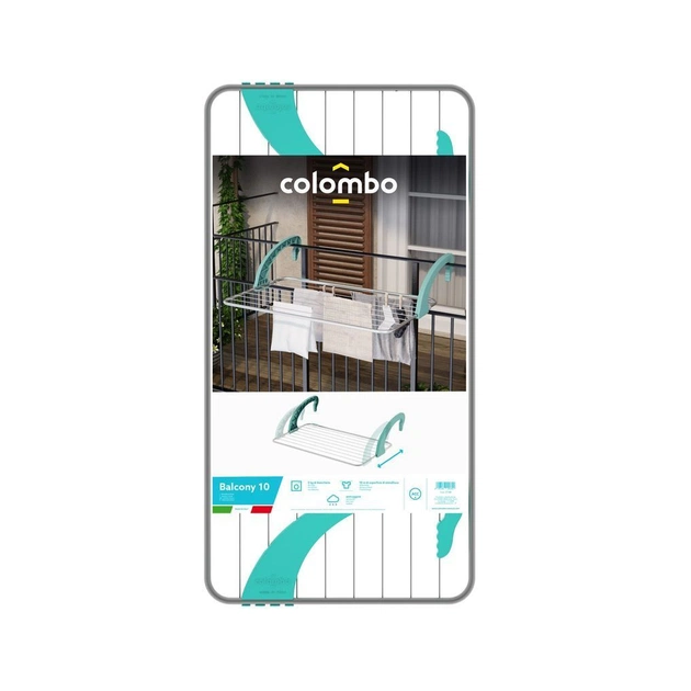 Сушарка для білизни Colombo Balcony 10 (ST188) (931868) - picture 3