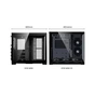 Корпус для ПК Lian Li O11 Dynamic Mini V2, Black (G99.O11DMIV2X.00) - зменшене зображення 9