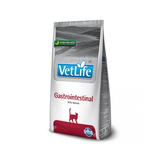 Сухий корм для кішок Farmina Vet Life Gastrointestinal при захворюванні ШКТ 2 кг (8010276025340) - изображение 1