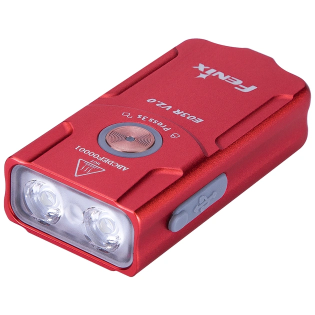 Ліхтар Fenix E03R V2.0 Red (E03RV20RED) - зображення 1