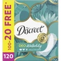 Щоденні прокладки Discreet Deo Waterlily 120 шт. (8700216234245) - зменшене зображення 2