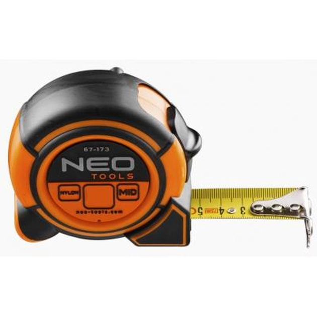Рулетка Neo Tools сталева стрічка 5 м x 19 мм (67-175) - зображення 1