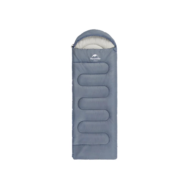 Спальний мішок Naturehike Y150L NH21MSD08 лівий, сіро-блакитний (6975641888734) - зображення 1