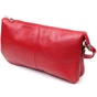 Сумка Grande Pelle З натуральної шкіри Червона (11670) - зменшене зображення 2