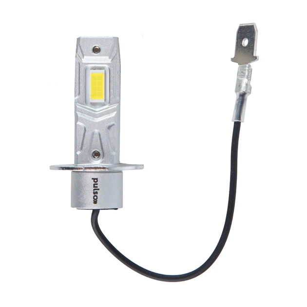 Автолампа PULSO LED-chips 7535/9-18v/2x28w/6000Lm/6500K (M6-H3) - изображение 1