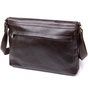 Сумка Grande Pelle Шкіряна чоловіча Коричнева (11430) - зменшене зображення 2