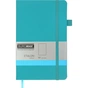 Книга записная Buromax Etalon 125x195 мм 96 листов в точку обложка из искусственной кожи Бирюзовая (BM.291360-06) - уменьшенное изображение 1