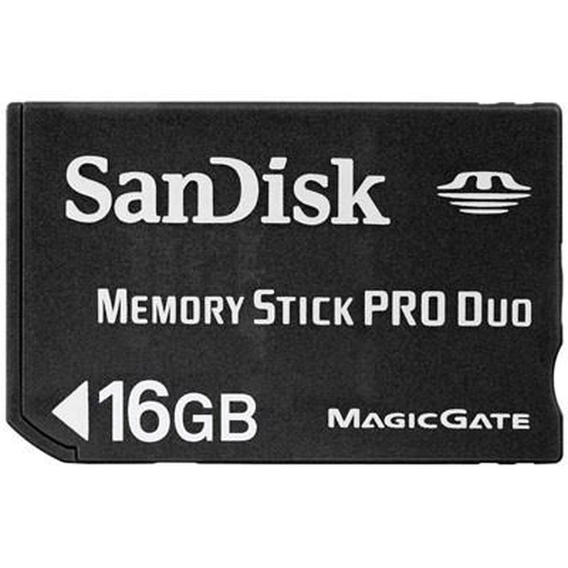 Карта пам'яті 16Gb MS Pro Duo SanDisk (SDMSPD-016G-B35) - изображение 1