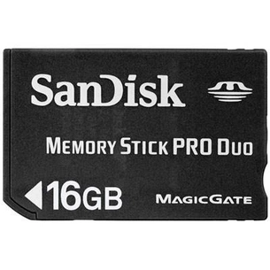 Карта пам'яті 16Gb MS Pro Duo SanDisk (SDMSPD-016G-B35) зображення 1