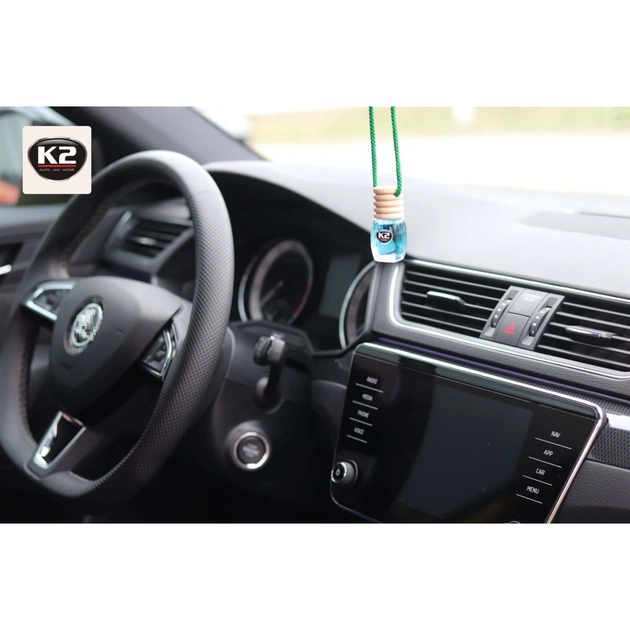 Ароматизатор для автомобіля K2 VINCI VENTO GREEN TEA 8ML (V452) - picture 5