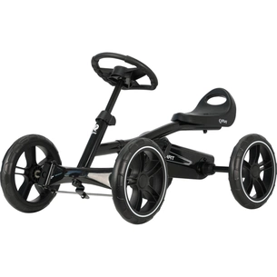 Веломобіль QPlay велокарт дитячий Go Kart Black (GK-01GoKartBlack) зображення 1