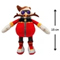 М'яка іграшка Sonic Prime на кліпсі – Доктор Еґман 15 см (SON7004E) - зменшене зображення 2