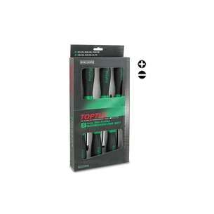 Набір викруток Toptul ударних (з шестигранником) 6 шт. (GAAE0613) зображення 1