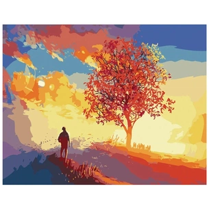 Картина по номерам Strateg Осінні мрії 40х50 см (SY6090) зображення 1