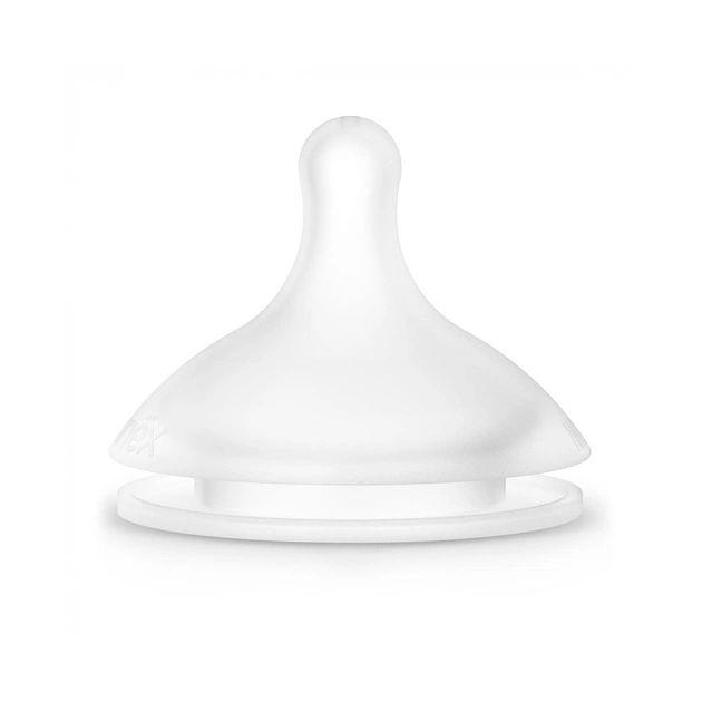 Соска Suavinex силіконова, фізіологічна, швидкий потік 2 шт. (307044) - picture 1