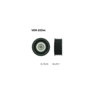 Ролик натягувача ременя SKF VKM 65044 зображення 1