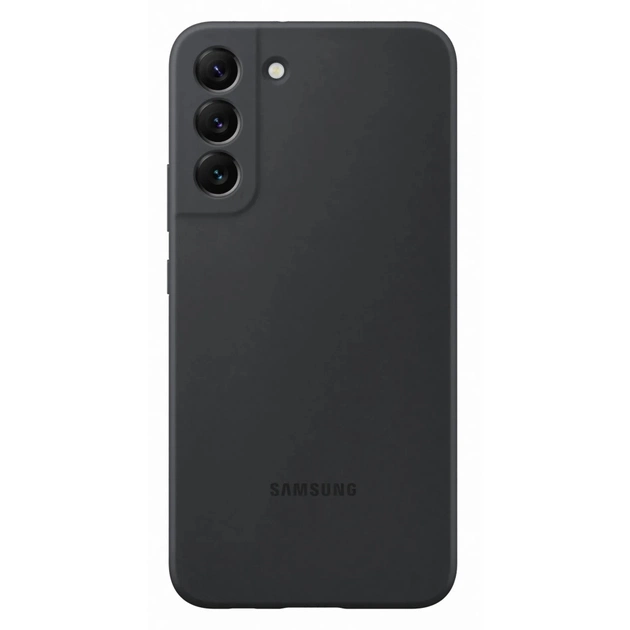 Чехол для мобильного телефона Samsung Silicone Cover Galaxy S22 Plus Black (EF-PS906TBEGRU) - изображение 1