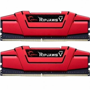 Модуль пам'яті для комп'ютера DDR4 8GB (2x4GB) 2400 MHz RIPJAWS V RED G.Skill (F4-2400C17D-8GVR) зображення 1