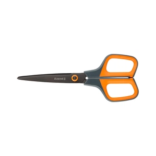 Ножиці Axent Titanium 19 см Сіро-оранжеві (6306-06-A) зображення 1